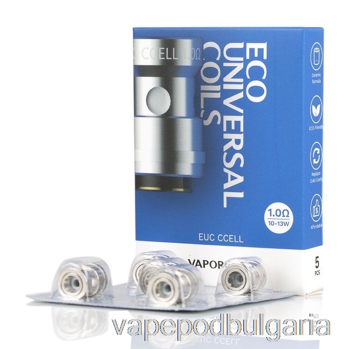 Vape 10000 Дръпки Vaporesso Euc Replacement Coils 1.0ohm Euc Ccell